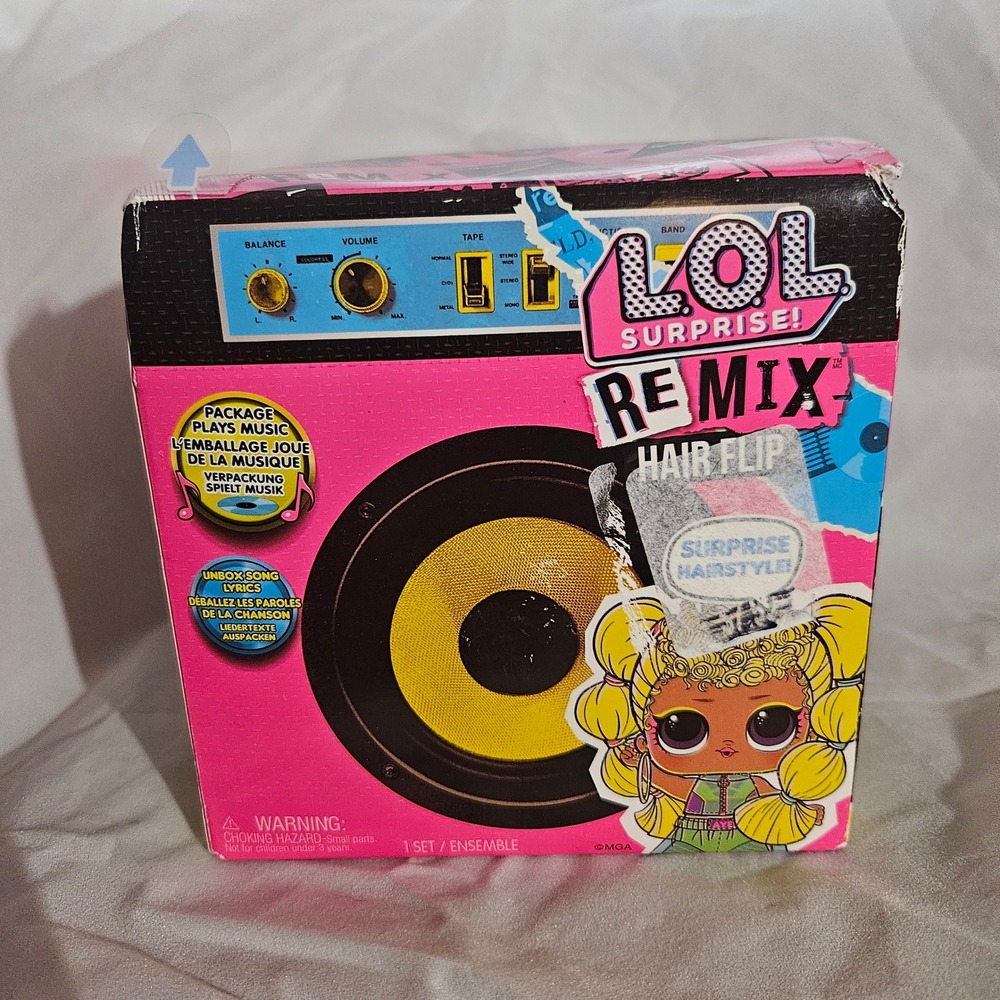 LOL Surprise Remix Hair Flip Doll 15 Surprises Toy Kids New